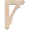 Ekena Millwork Imperial Arts and Crafts Smooth Bracket w/ Offset Brace, Douglas Fir, 7 1/2"W x 26"D x 38"H BKT0806X26X38IMP03SDF - alternate 4